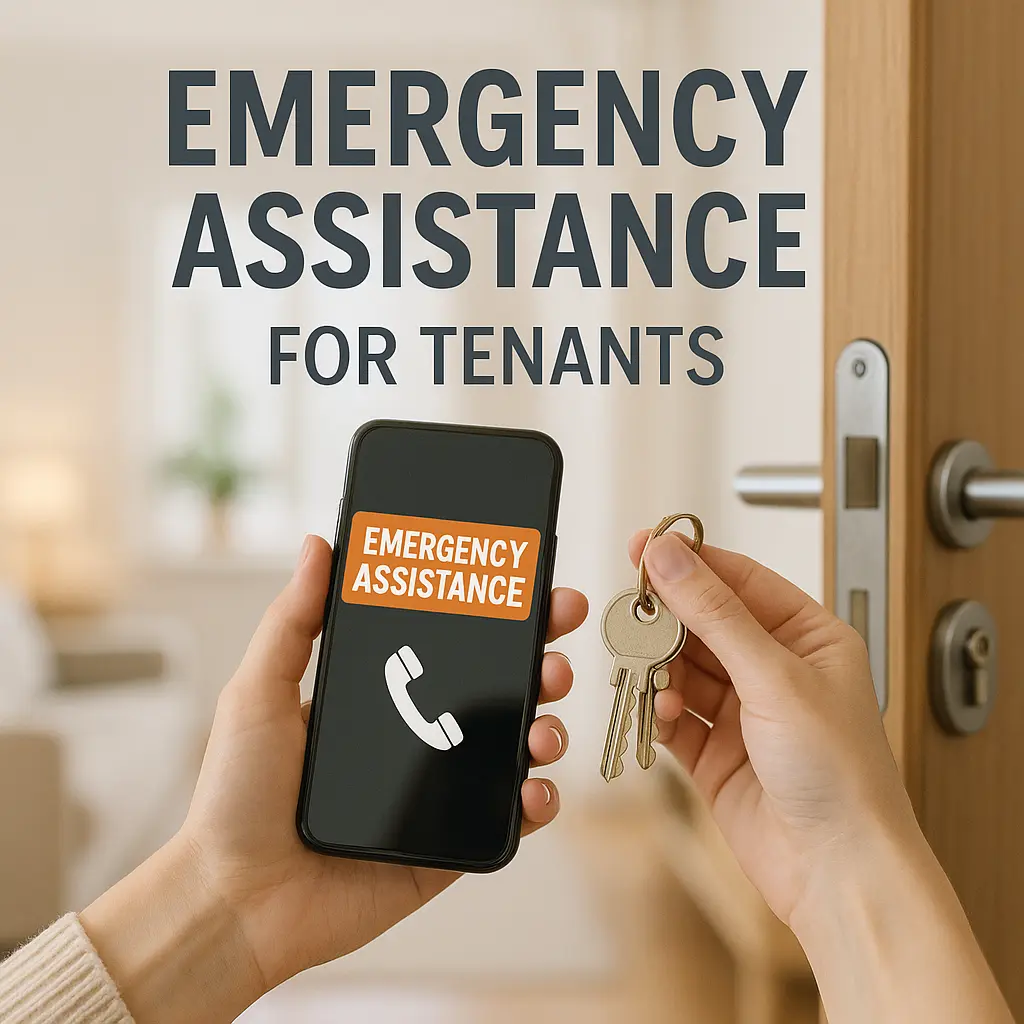 Assistance urgente (perte de clé, problème dans l'appartement)